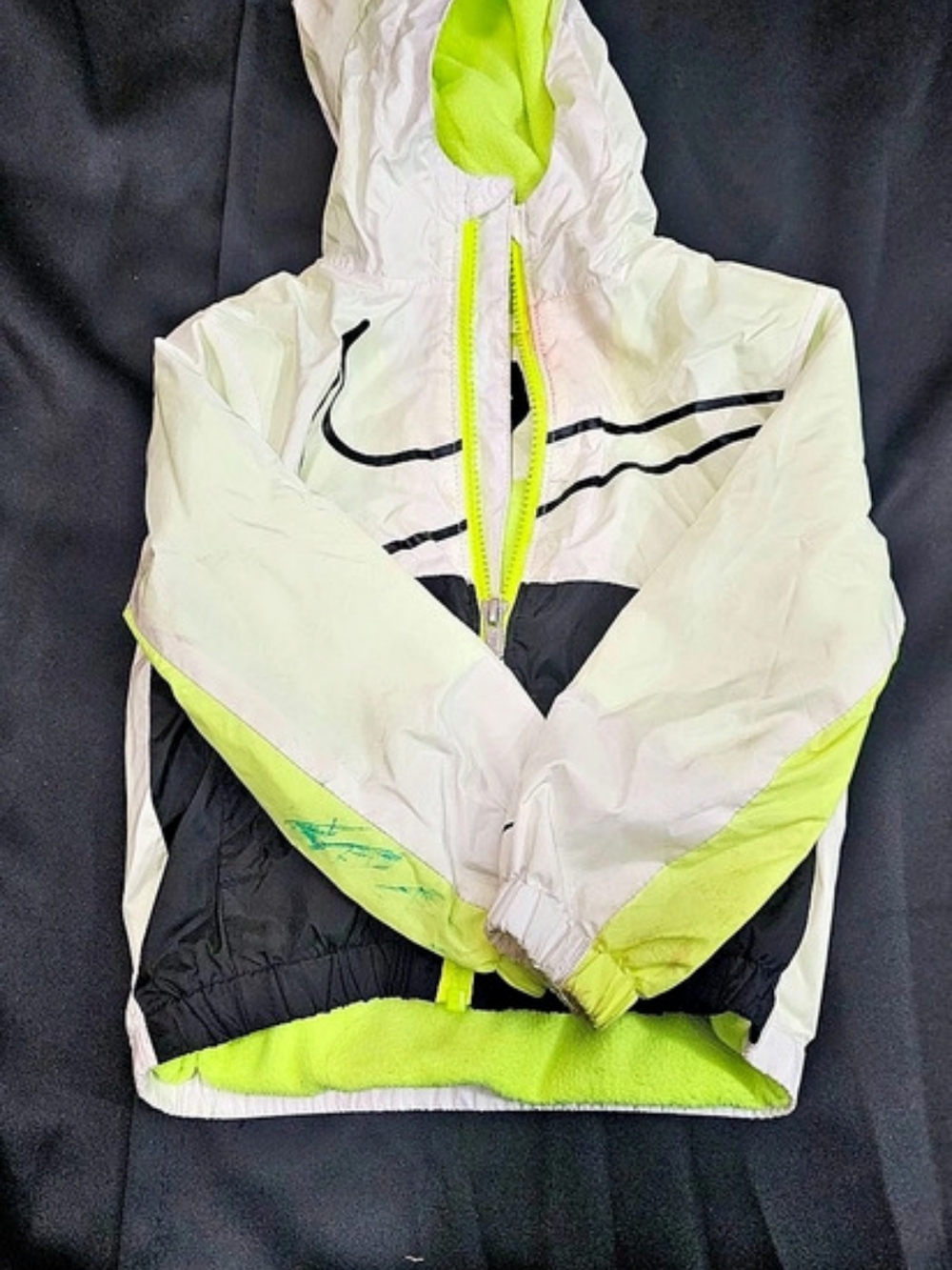 Nike Color Block Rain Jacket Boys Size 2T (0237)